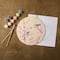 8" Cherry Blossom Paint-by-Number Plywood Surface Kit by Artist's Loft®